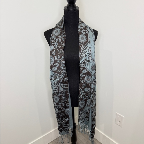 Monika Collection Shawl Scarf Wrap 28x72 - Picture 2 of 6